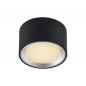 Preview: Moderner Nordlux Fallon Deckenstahler in stillvollem mattem schwarz mit warmweißer LED aus Edelstahl